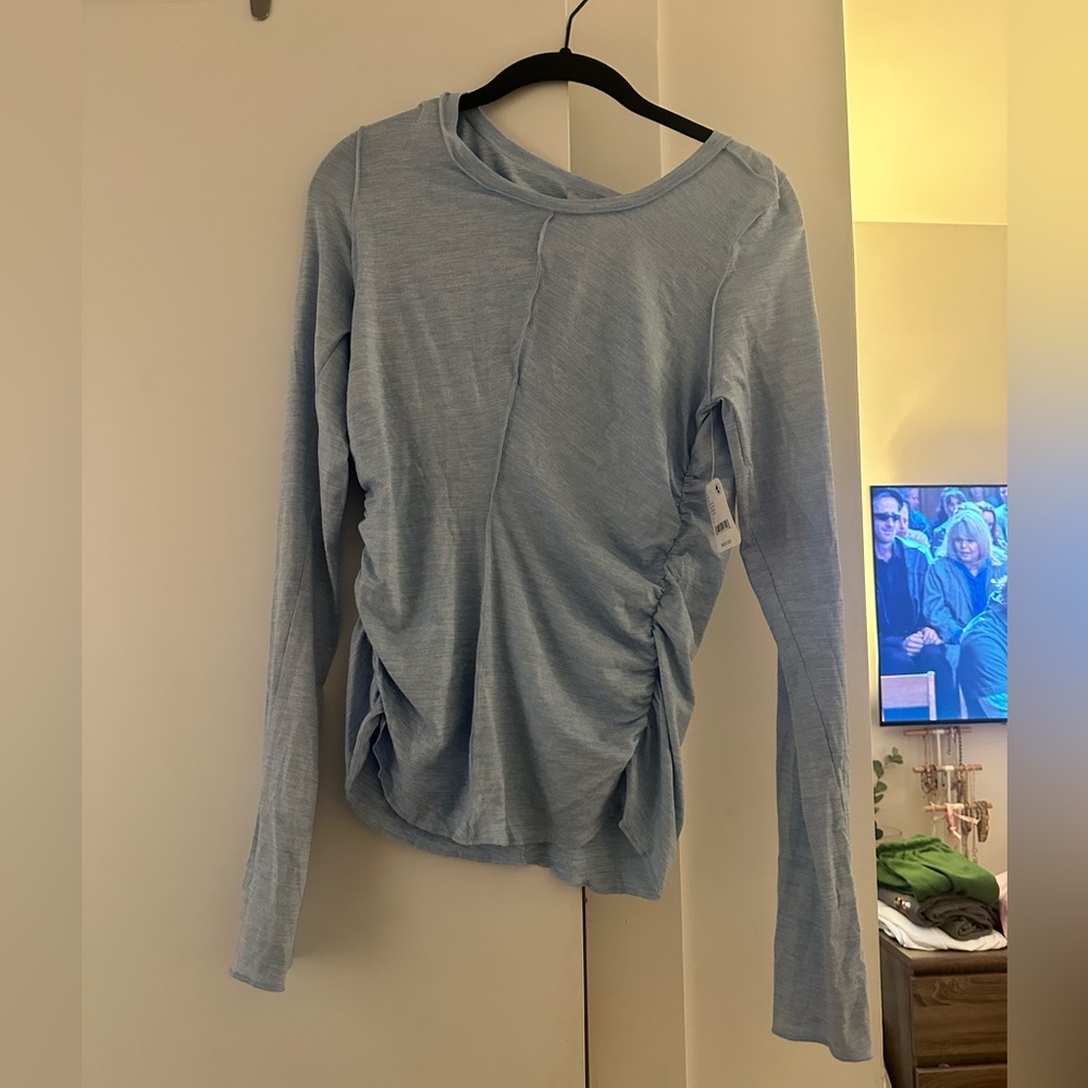 Free People Scrunch Layering Tee